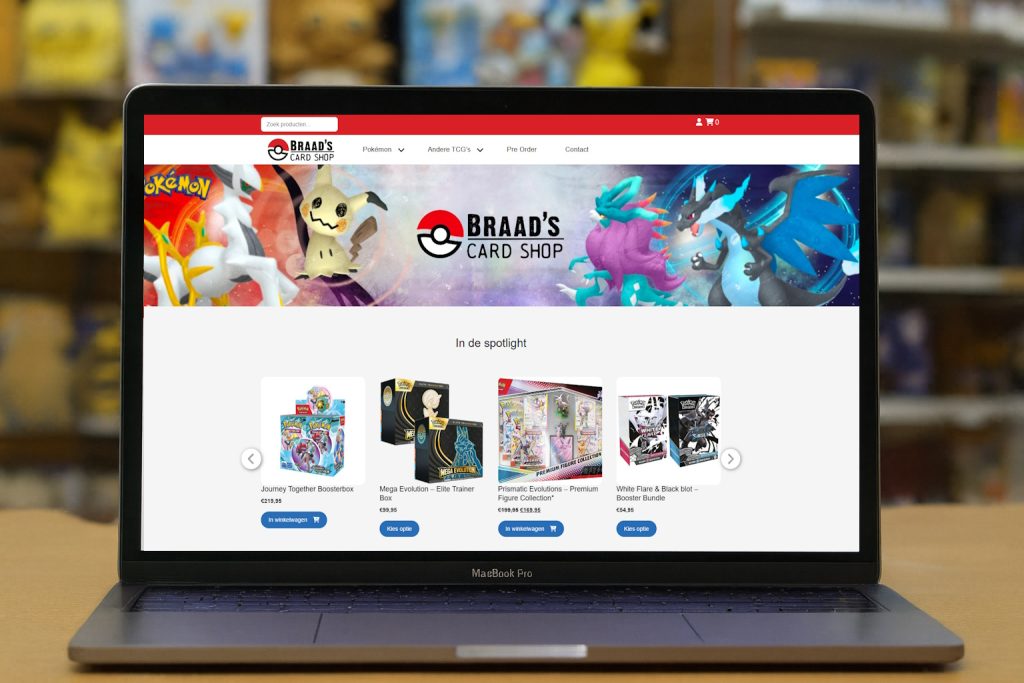 Braadscardshop – Pokemon kaarten Webshop