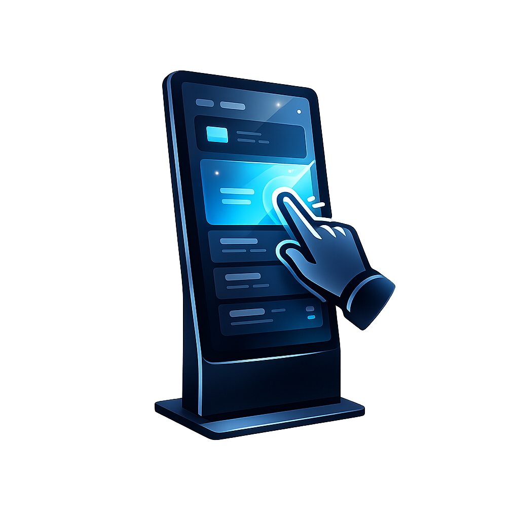 Touchscreen software icoon