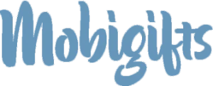 Logo Mobigifts - two Script kleuren