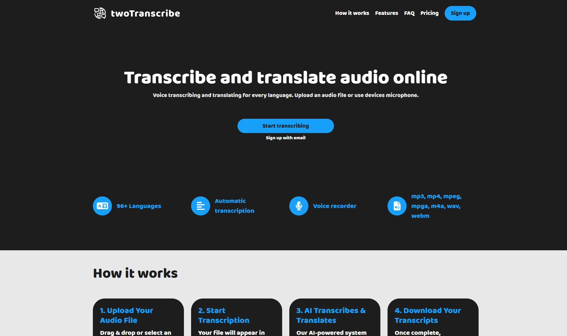 TwoTranscribe