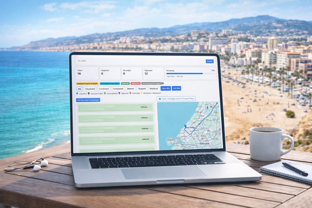 Spinbusters Bedrijfsapplicatie