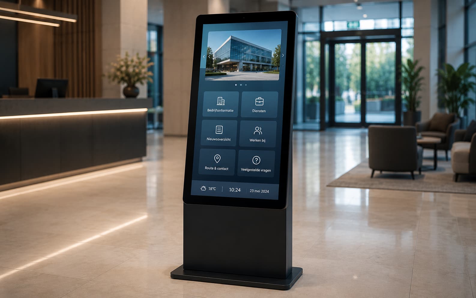 Kiosk of informatiepunt